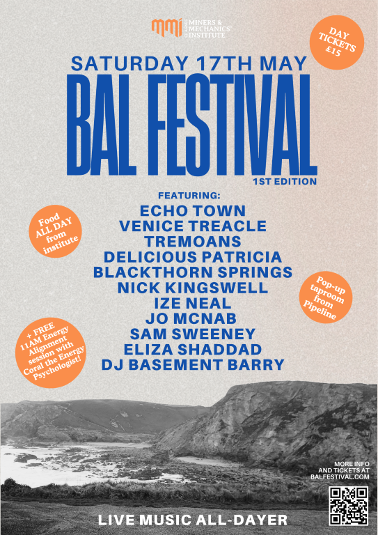 Venice Treacle live at Balfest, St Agnes