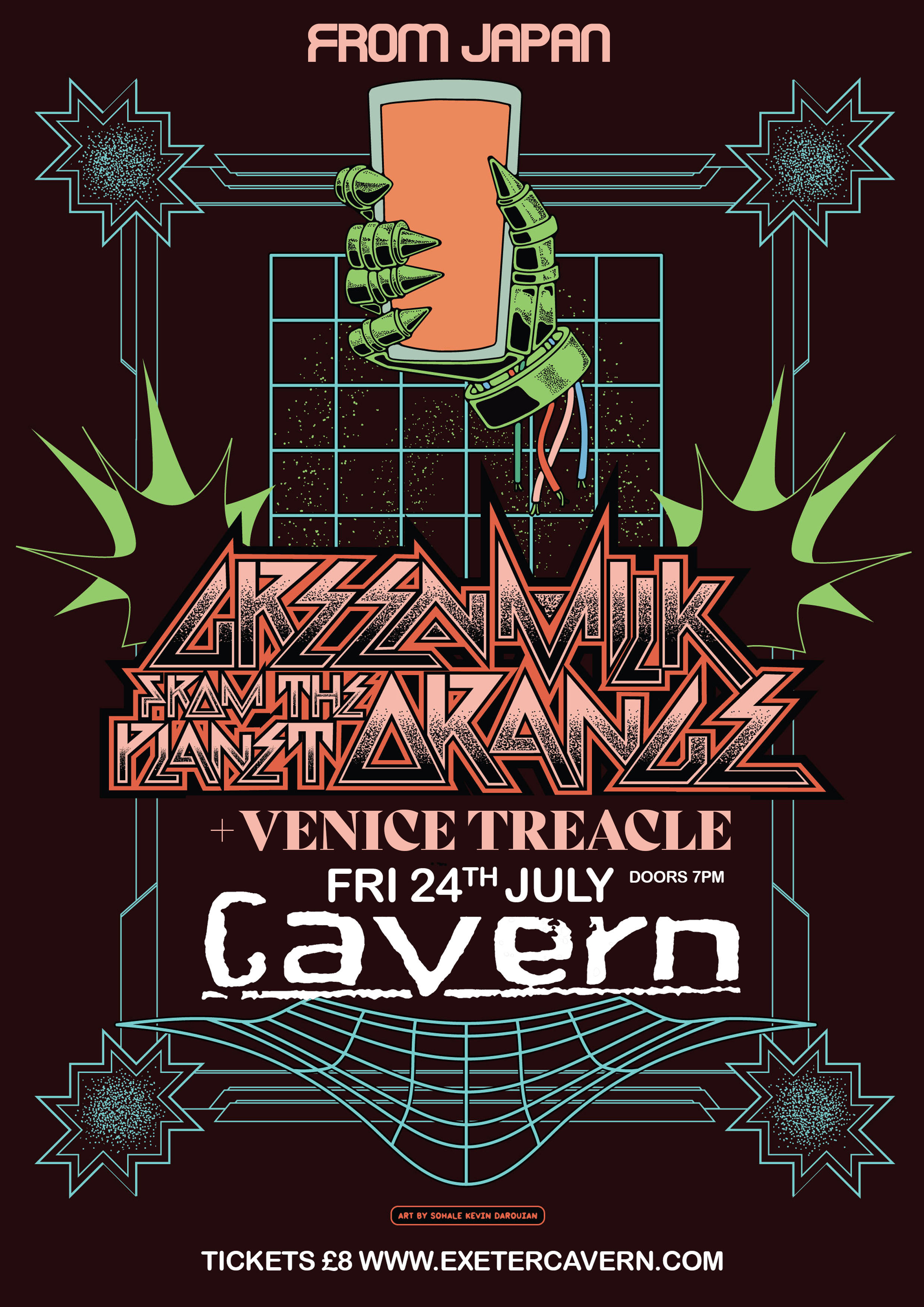 Venice Treacle live at The Cavern, Exeter